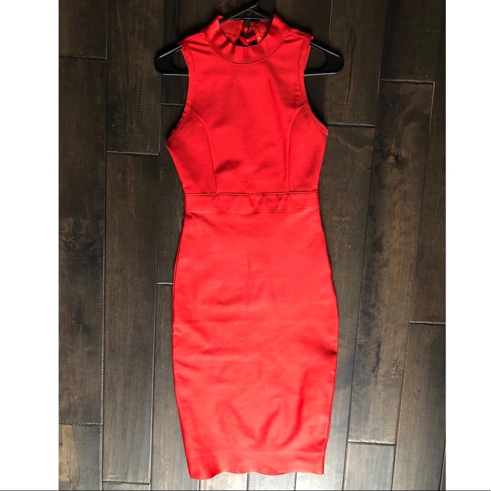 Sexy Red Bodycon Dress